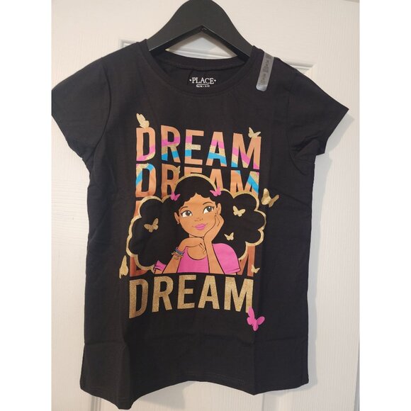Girls Girl Dream Graphic Tee - black - Picture 1 of 6